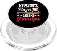 My Favorite Player Calls Me Grandpa Baseball Fête des Pères PopSockets PopGrip pour MagSafe