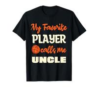My Favorite Player Calls Me Uncle Fête des Pères T-Shirt