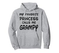 My Favorite Princess Calls Me Grampy Fête des Pères Noël Sweat à Capuche