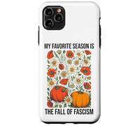 My Favorite Season is The Fall Fascism No Kings in America Coque pour iPhone 11 Pro Max