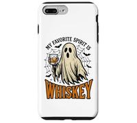 My Favorite Spirit is Whiskey Funny Ghost Halloween Costume Coque pour iPhone 7 Plus/8 Plus