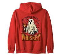 My Favorite Spirit is Whiskey Funny Ghost Halloween Costume Sweat à Capuche