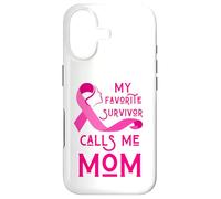 My Favorite Survivor Calls Me Mom Sensibilisation au Cancer du Sein Coque pour iPhone 17
