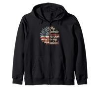 My Favorite Veteran is My Husband Veterans Day Veteran Wife Sweat à Capuche