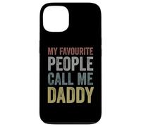 My Favourite People Call Me Daddy - Cool Retro Fête des Pères Coque pour iPhone 13