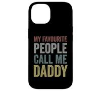 My Favourite People Call Me Daddy - Cool Retro Fête des Pères Coque pour iPhone 14