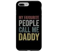 My Favourite People Call Me Daddy - Cool Retro Fête des Pères Coque pour iPhone 7 Plus/8 Plus