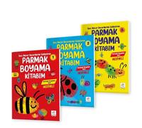 My Finger Painting Book Series 3-6 ans Amélioration de la motricité fine