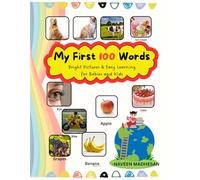 My First 100 Words Bright Baby: A Picture Book for Babies & Toddlers