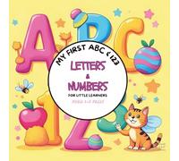 My first ABC & 123 coloring book: Letters and Numbers for little learners