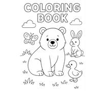 My First ABC Animal Coloring Book: Learn the Alphabet One Animal at a Time