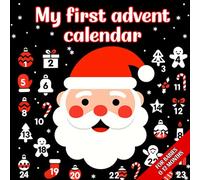 My First Advent Calendar: High-Contrast Christmas Book for Babies 0-12 Months