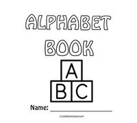 My First Alphabet Colouring Book: Practice Tracing Letters and Learning Letters