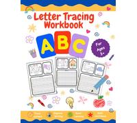 My First Alphabet Tracing Book for Toddlers & Kids Ages 3-6: Fun ABC Handwriting Practice Workbook & Coloring | Letter Tracing and Pen Control ... Letters, Trace Lines, and Build Confidence