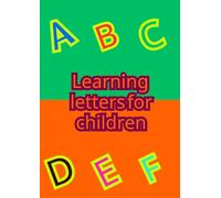 My First Animal ABC Coloring Book: Teaching the alphabet with animal names and developing coloring skills is suitable for ages one to three years.