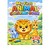 My first animal coloring book