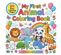 My First Animal Colouring Book: Let's Color Animals!