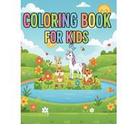 My First Animals Coloring Book: Simple and Big Animal Designs for Toddlers and Kids Ages 2-5