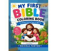 My First Bible Coloring Book: Fun & Easy Bible Coloring Pages for Ages 2-5