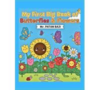 My First Big Book of Butterflies & Flowers Coloring: Over 40Jumbo, Easy-to-Color Designs with Simple Outlines | Fun, Educational Activity Book for Toddlers, Preschoolers & Kids Ages 3-7