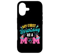 My First Birthday As A Mom Happy Mother's Day Mommy Mama Wife Coque pour iPhone 17