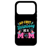 My First Birthday As A Mom Happy Mother's Day Mommy Mama Wife Coque pour iPhone 17 Pro