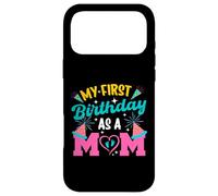 My First Birthday As A Mom Happy Mother's Day Mommy Mama Wife Coque pour iPhone 17 Pro Max