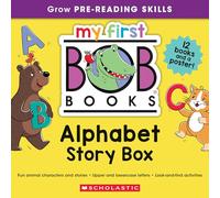 My First Bob Books - Alphabet Story Collection Bind-Up | Phonics, Letter sounds, Ages 3 and up, Pre-K | (Reading Readiness)