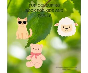 My First Bold & Easy Coloring Book: Big Pictures for Little Hands: A Fun Sticker-Style Coloring Book for Toddlers and Kids Ages 1-4.