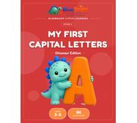 My First Capital Letters: Dinosaur Edition: A to Z Uppercase Tracing for Ages 3-5