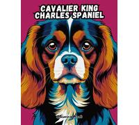 My First Cavalier King Charles Coloring Book: Big & Simple Puppy Art for Little Hands!