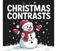 My First Christmas High Contrast Baby Book | Black And White Holiday Pictures For Newborns | Boy And Girl | Visual Stimulation Book For Infants | ... Babies | Ideal For New Parents And Caregivers