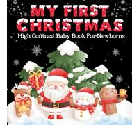 My First Christmas High Contrast Baby Book For Newborns