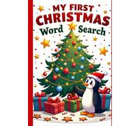 My First Christmas Word Search: 50 Simple and Festive Puzzles for Early Readers plus 10 Bonus Coloring Pages!