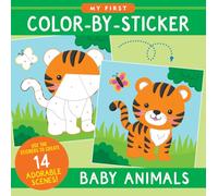 My First Color-By-Sticker Book - Baby Animals (14 Scenes)