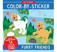 My First Color-by-sticker - Furry Friends