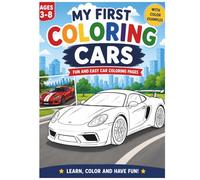 MY FIRST COLORING CARS: WITH COLOR EXEMPLES