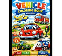 My first colouring book: Vehicles