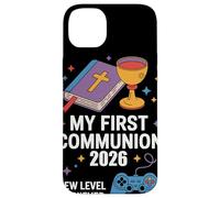 My First Communion 2026 New Level Achieved Communiant Gaming Coque pour iPhone 14 Plus
