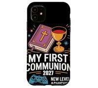 My First Communion 2027 New Level Achieved Cadeau Chrétienne Coque pour iPhone 11