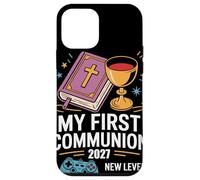 My First Communion 2027 New Level Achieved Cadeau Chrétienne Coque pour iPhone 12 mini