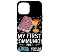 My First Communion 2027 New Level Achieved Cadeau Chrétienne Coque pour iPhone 12 Pro Max