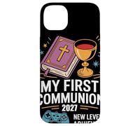 My First Communion 2027 New Level Achieved Cadeau Chrétienne Coque pour iPhone 14 Plus