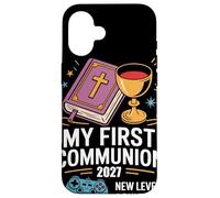 My First Communion 2027 New Level Achieved Cadeau Chrétienne Coque pour iPhone 16