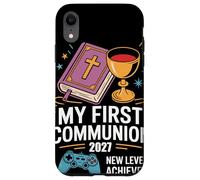 My First Communion 2027 New Level Achieved Cadeau Chrétienne Coque pour iPhone XR