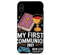 My First Communion 2027 New Level Achieved Cadeau Chrétienne Coque pour iPhone XS Max