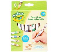 My First Crayola Crayola Jumbo Décoré Crayons, 81-8105, Multicolore, 8 Unité (Lot de 1)