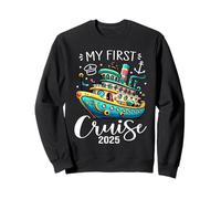 My First Cruise 2025 Cute Family Vacation Cruising Sweatshirt