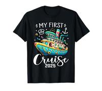 My First Cruise 2025 Cute Family Vacation Cruising T-Shirt