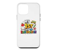 My First Day of Kindergarten Tee, 1st Day of School Boy Kid Coque pour iPhone 12 Mini